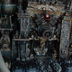 Illustration for article titled Magnificent Giger-inspired scenic base for a Warhammer 40k Space Marine army